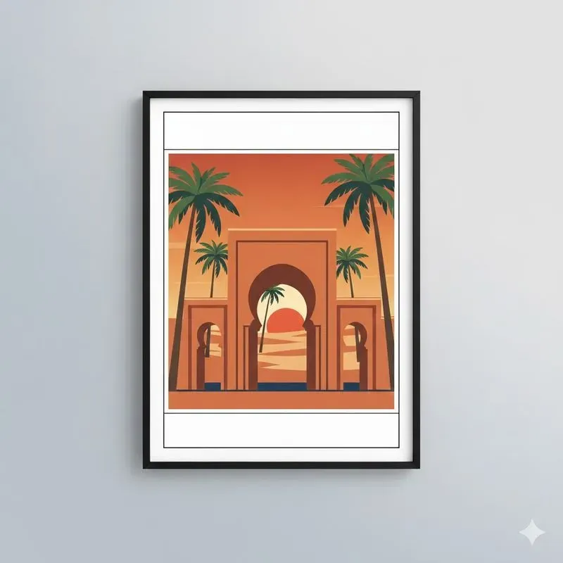 Minimalist Vintage Travel Poster Packs