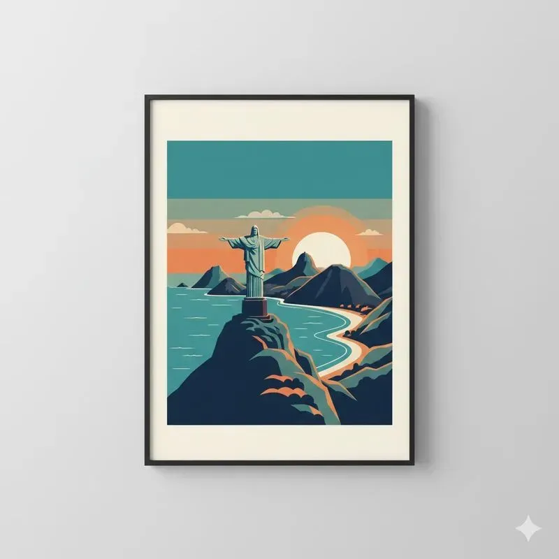 Minimalist Vintage Travel Poster Packs
