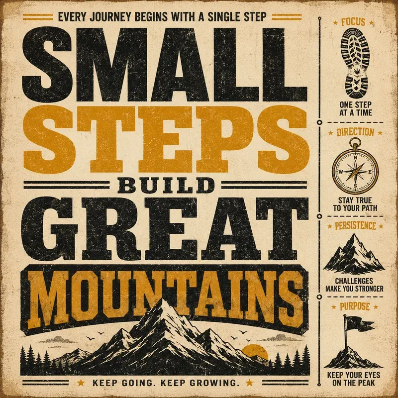 Vintage Motivational Quote Posters