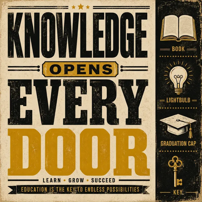 Vintage Motivational Quote Posters