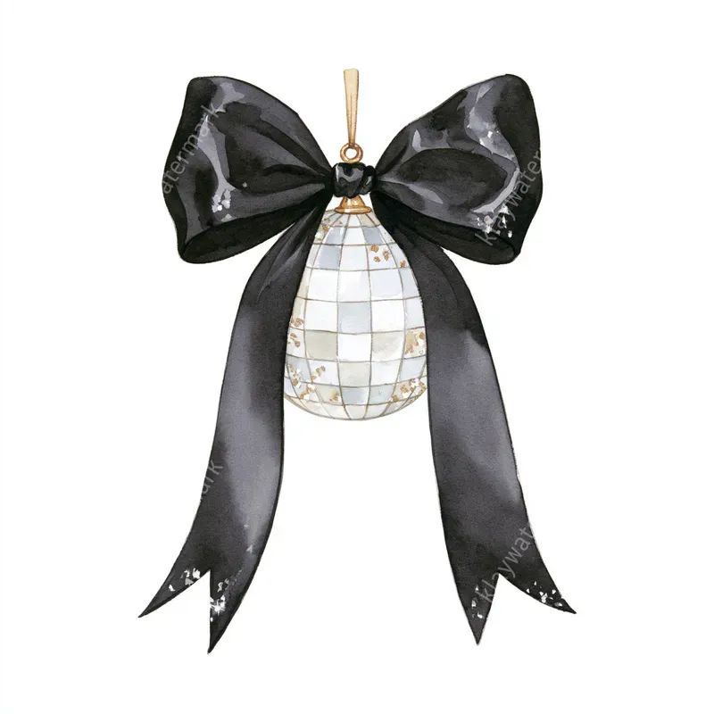 Black Tie New Year Watercolors