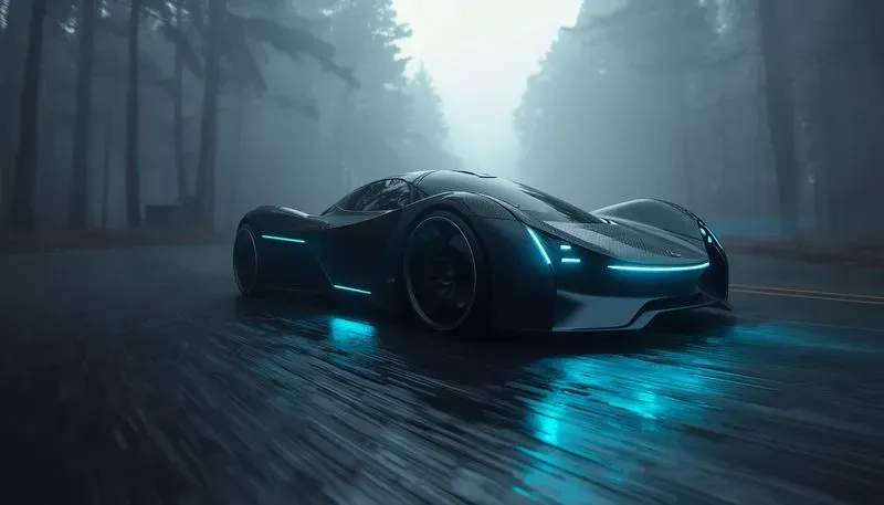 Futuristic Smart Sports Cars