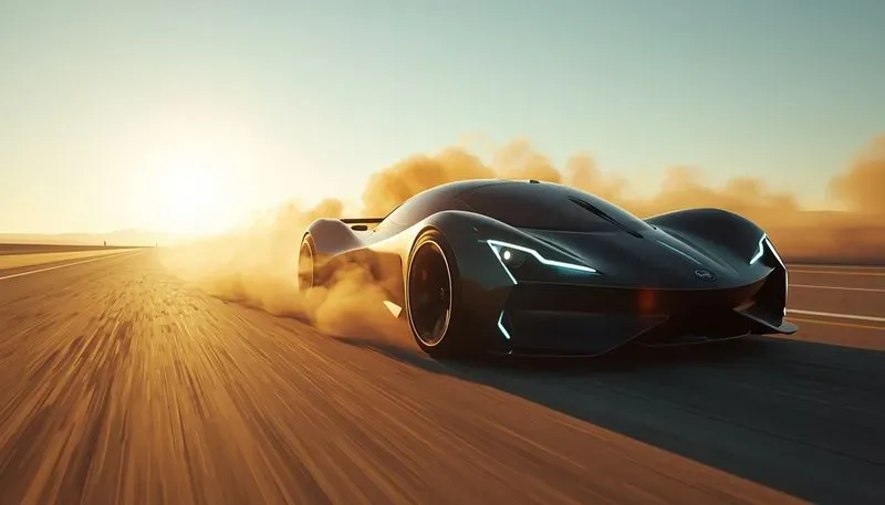Futuristic Smart Sports Cars
