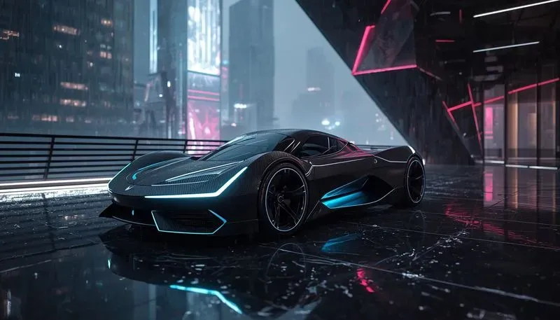 Futuristic Smart Sports Cars