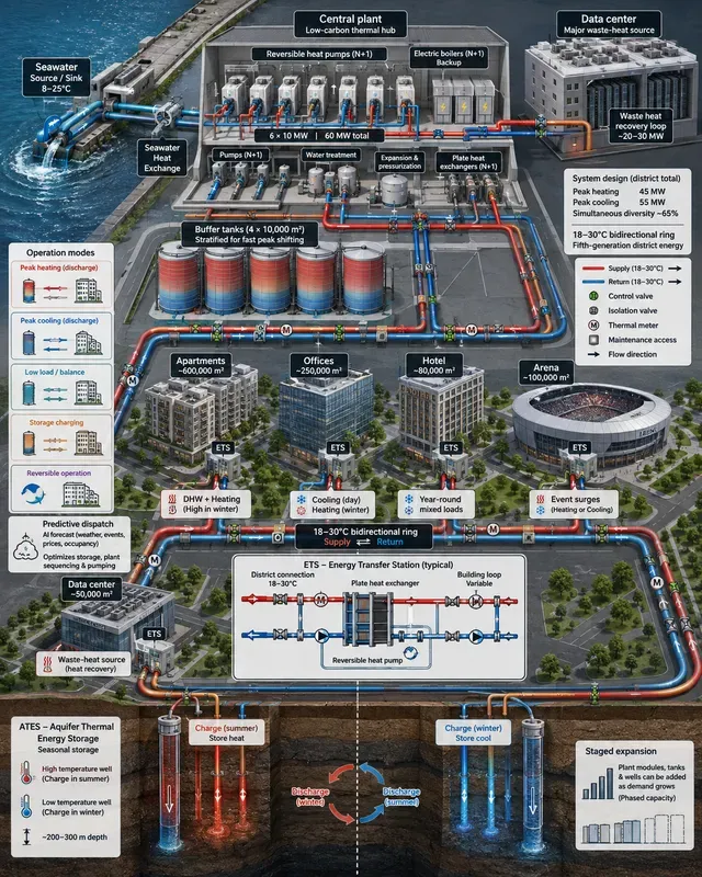 District Energy Thermal Storages