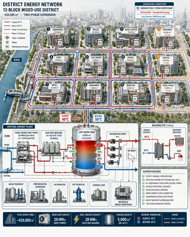 District Energy Thermal Storages