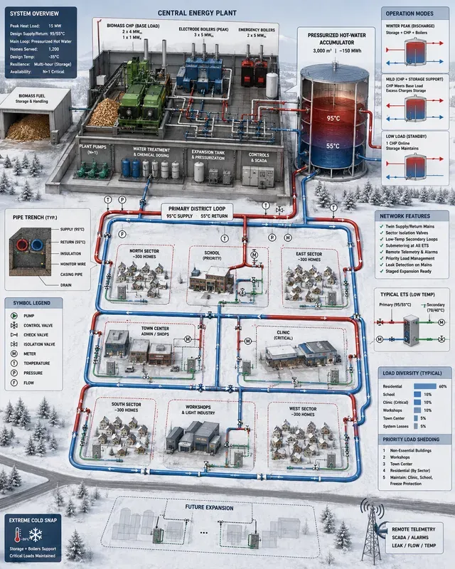 District Energy Thermal Storages