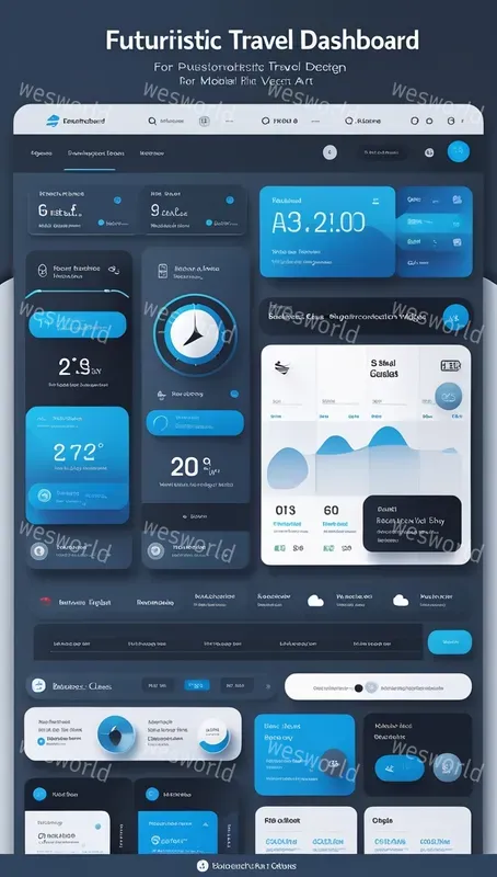 Landing Pages Travel Dashboards Ui Ux