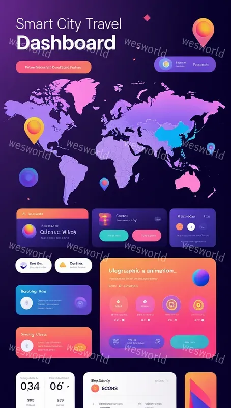 Landing Pages Travel Dashboards Ui Ux
