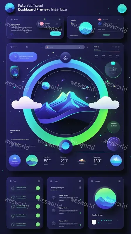 Landing Pages Travel Dashboards Ui Ux