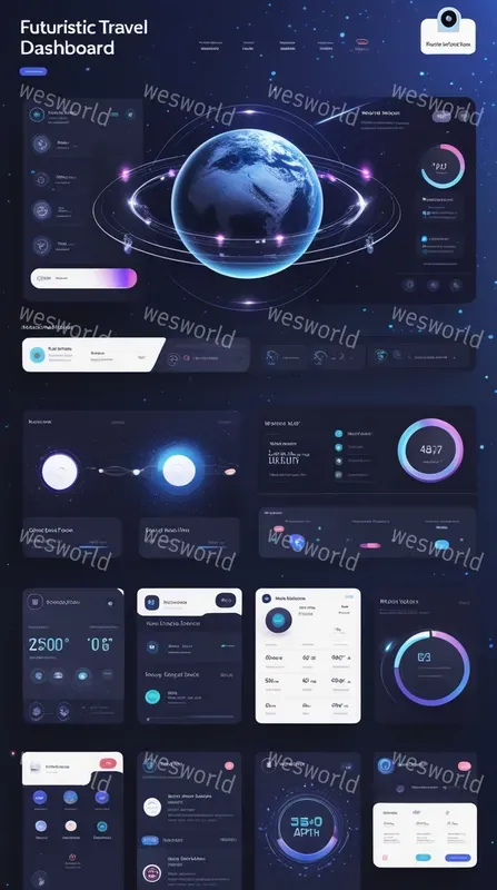 Landing Pages Travel Dashboards Ui Ux