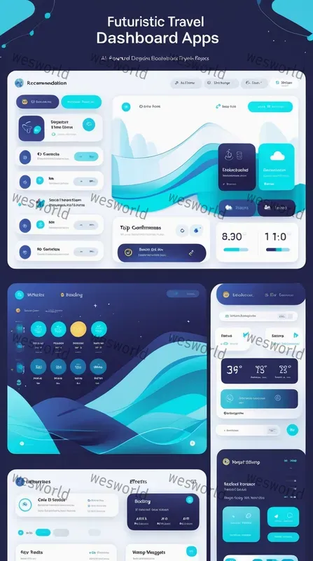 Landing Pages Travel Dashboards Ui Ux