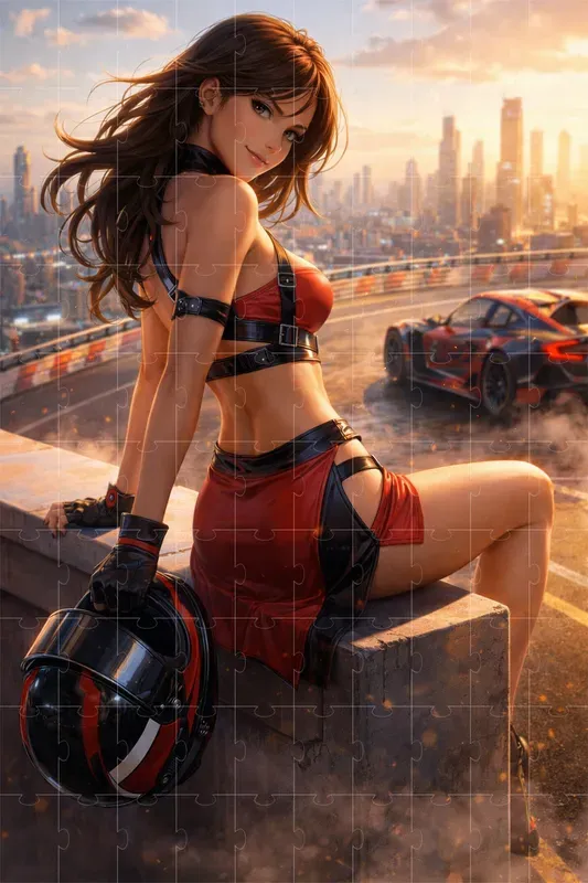 Cinematic Supercar Racing