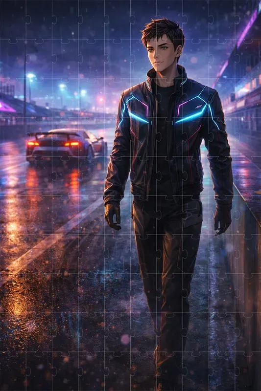 Cinematic Supercar Racing