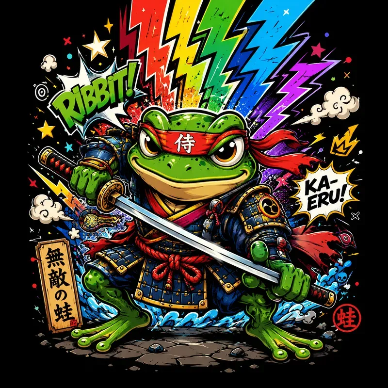 Bold Cartoon Tee Graphics