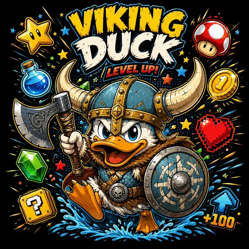 Bold Cartoon Tee Graphics