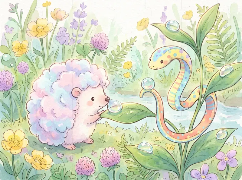 Charming Storybook Watercolor Art