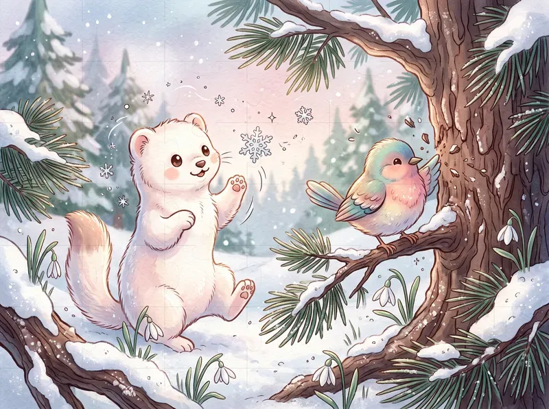 Charming Storybook Watercolor Art