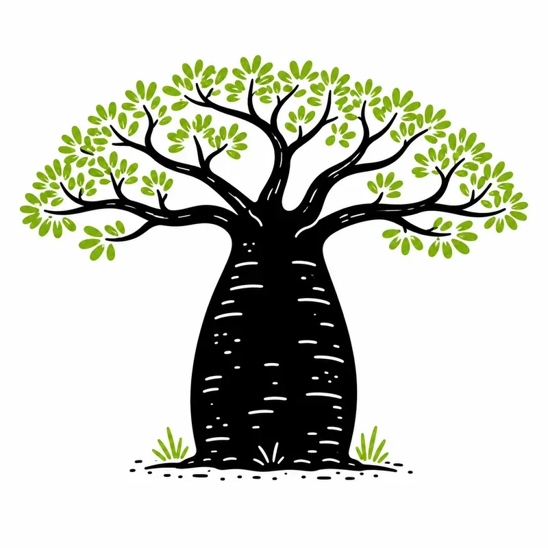 Whimsical Drooping Tree Doodle Packs