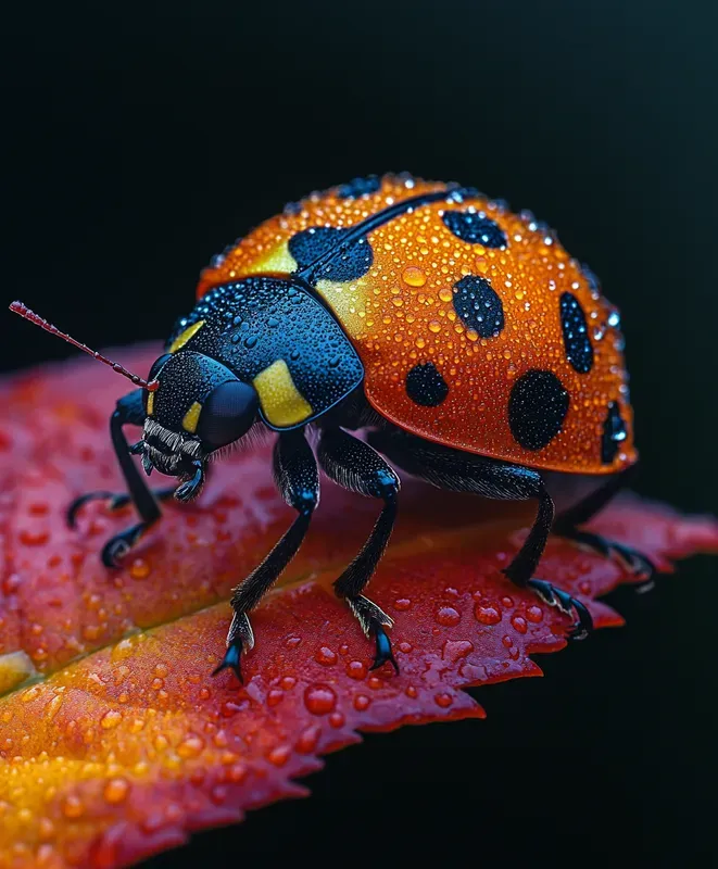 realistic Macro Insect Photography