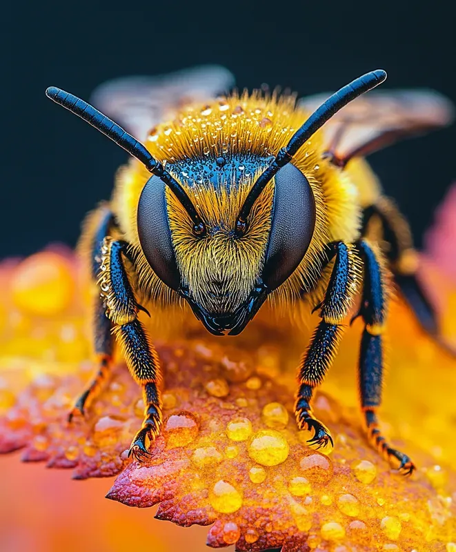 realistic Macro Insect Photography