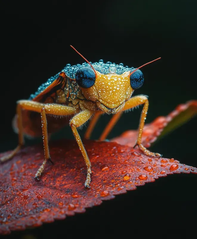 realistic Macro Insect Photography