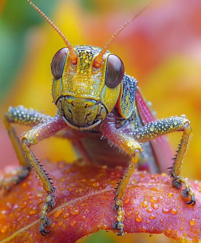 realistic Macro Insect Photography