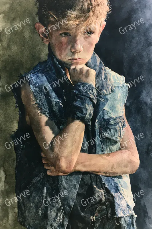 Cinematic Editorial Watercolors