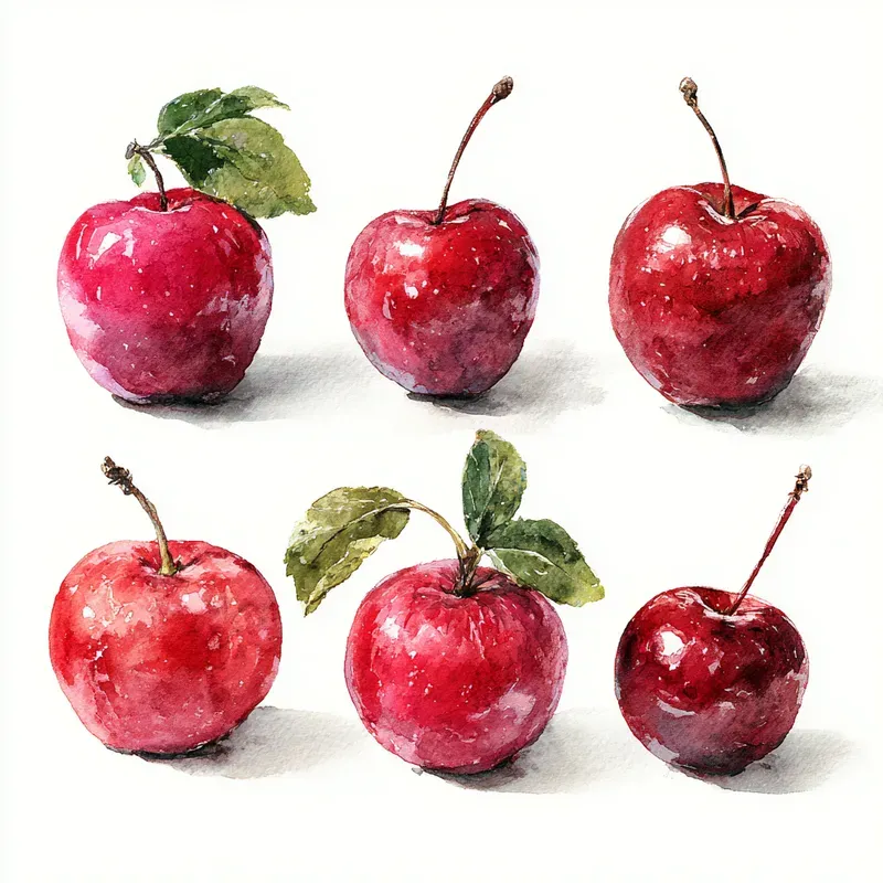Soft Watercolor Objects