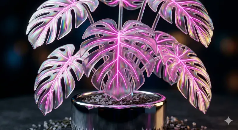 Cybernetic Holographic Glass Botanicals A