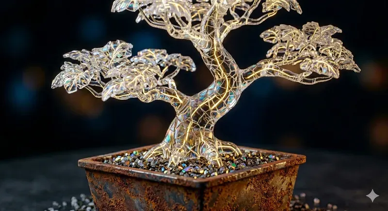 Cybernetic Holographic Glass Botanicals A