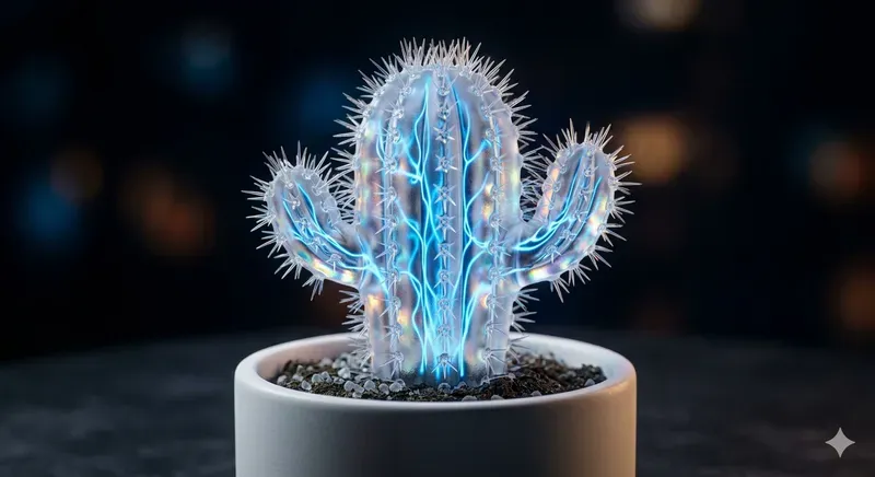 Cybernetic Holographic Glass Botanicals A