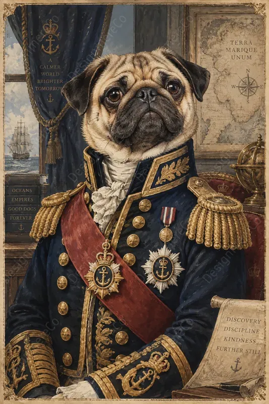 Whimsical Animal Royal Portraits