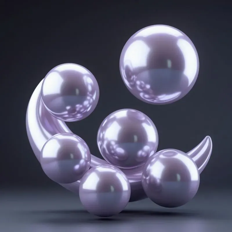 Liquidmetal Organic 3D UI Assets