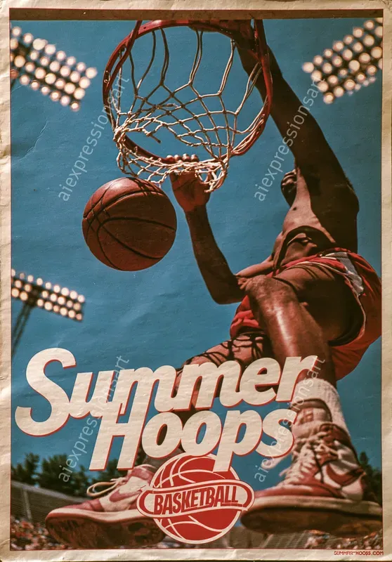 Retro Outdoor Stadium Sports Posters