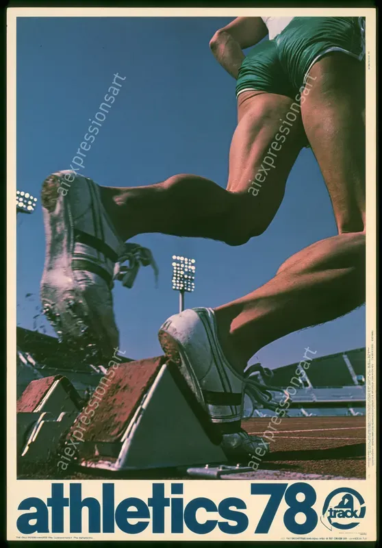 Retro Outdoor Stadium Sports Posters