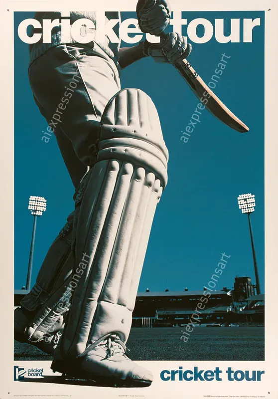 Retro Outdoor Stadium Sports Posters