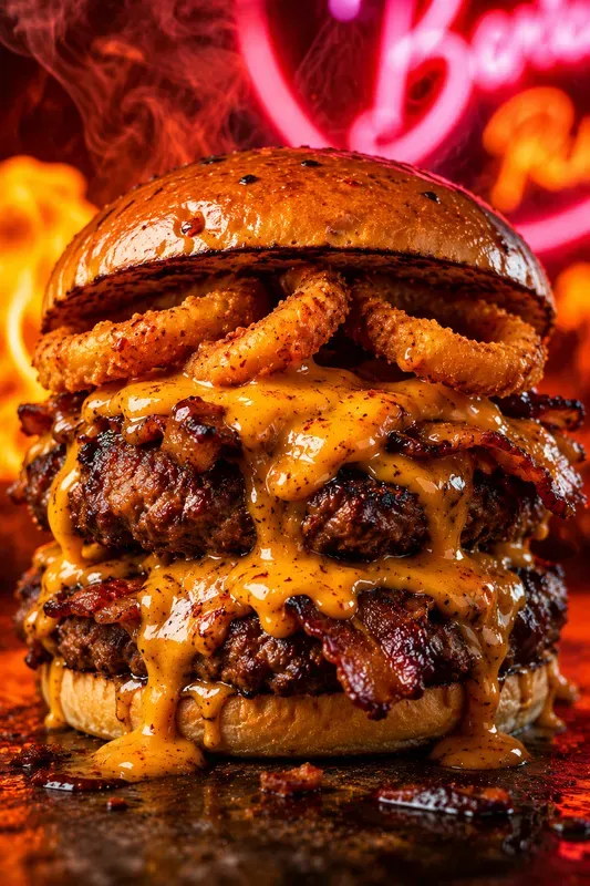 Cinematic Burger Ads