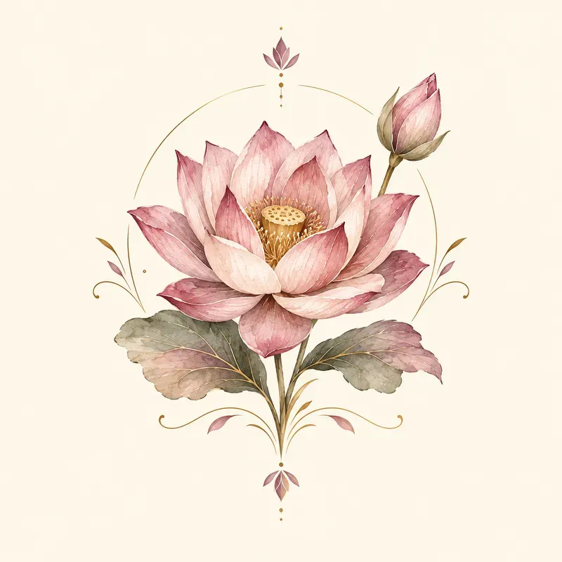 Elegant Watercolor Boutique Logo Creators