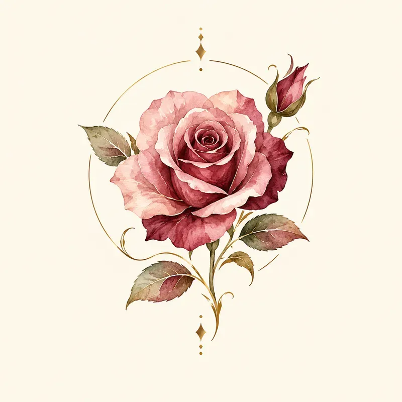 Elegant Watercolor Boutique Logo Creators