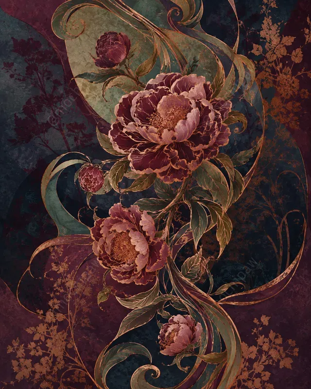 Art Nouveau Collages