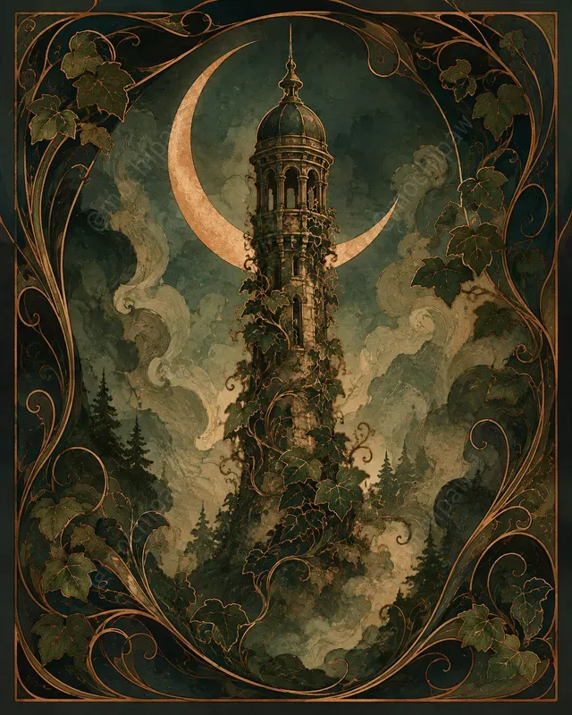Art Nouveau Collages