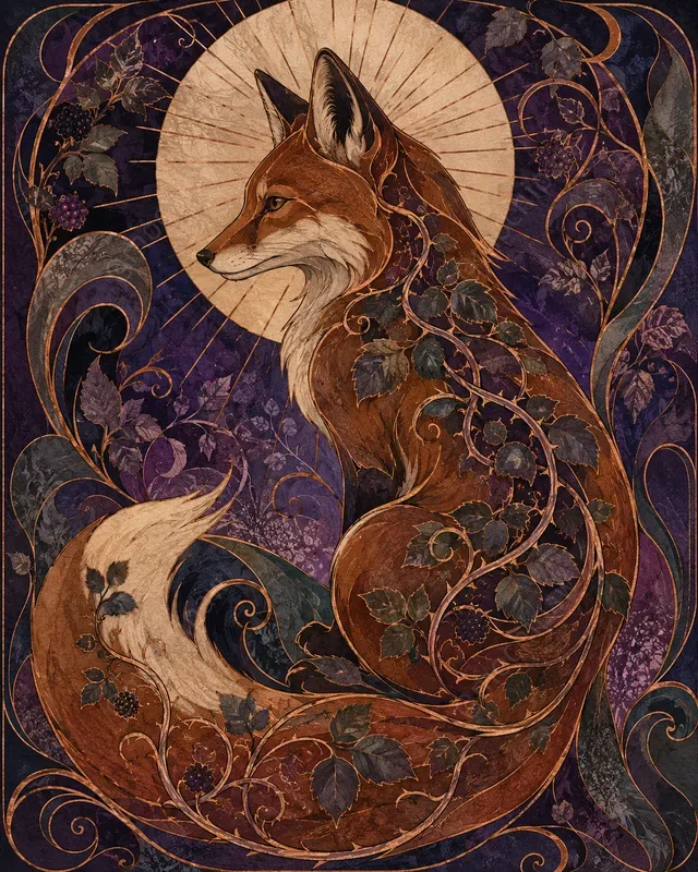 Art Nouveau Collages