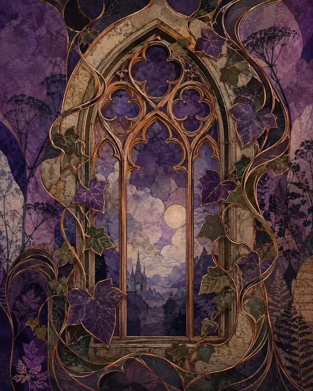 Art Nouveau Collages