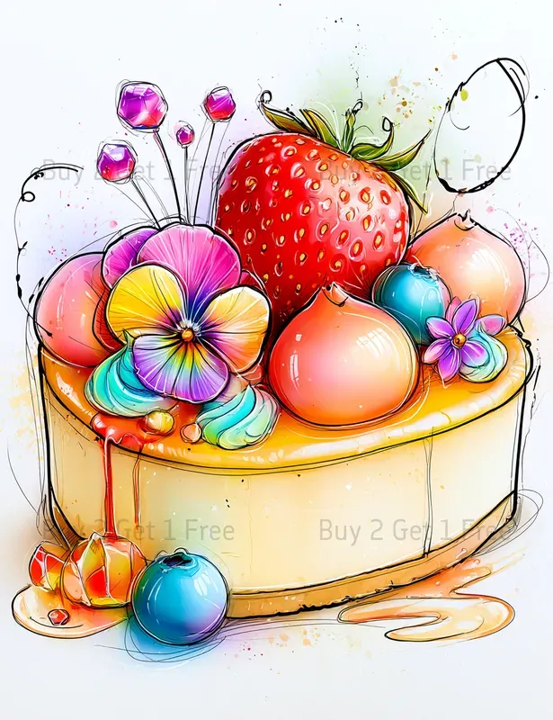 Whimsical Spring Fantasy Clipart