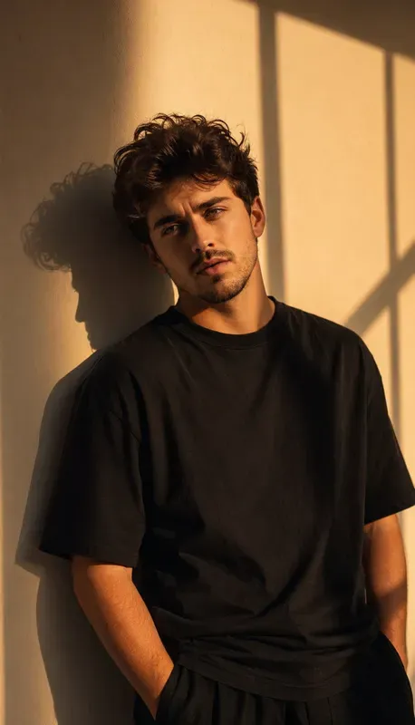 Golden Hour Shadow Portraits