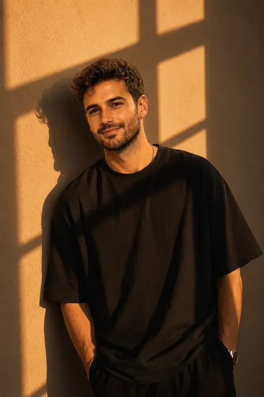 Golden Hour Shadow Portraits