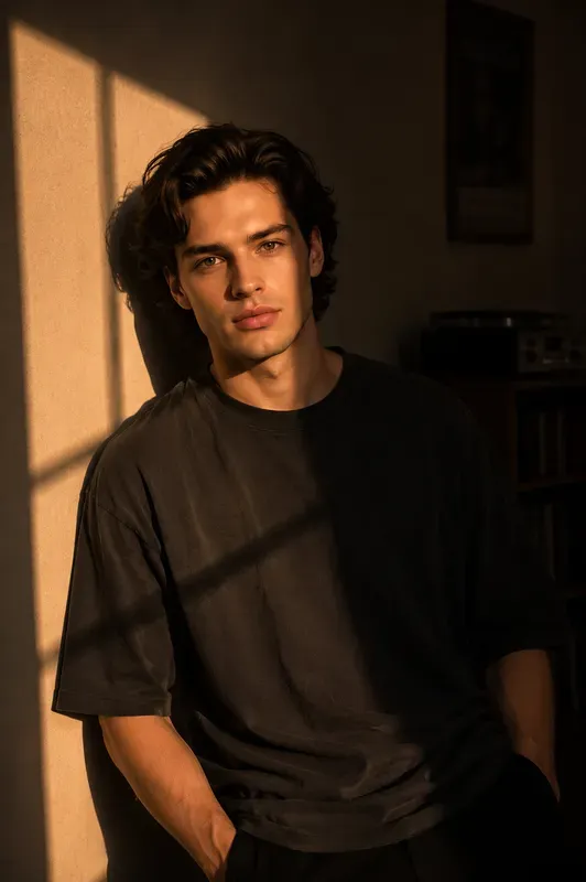 Golden Hour Shadow Portraits