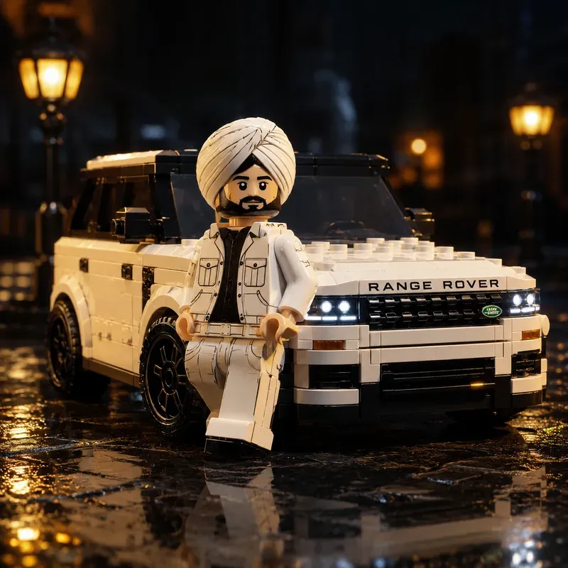 Lego Celebrity Car Scenes