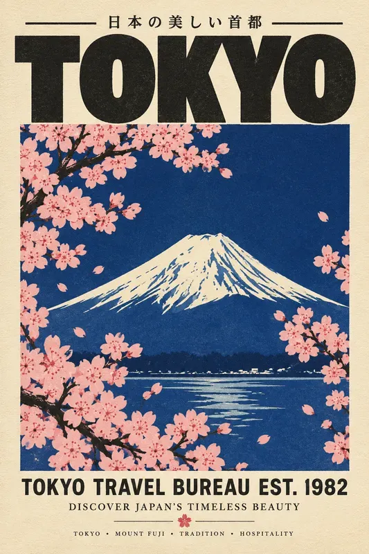 Vintage Japanese Travel Posters